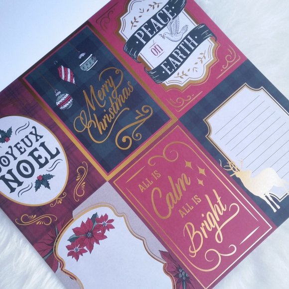 Christmas Farmhouse Paper Pad by Craft Smart - Picture 4 of 12